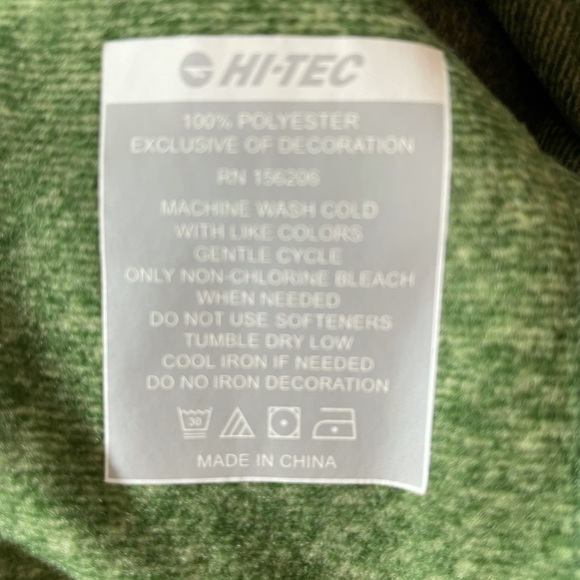 Hi-Tec Rogers Stripe Thermo-Fleece Quarter Zip Pullover - Picture 5 of 7